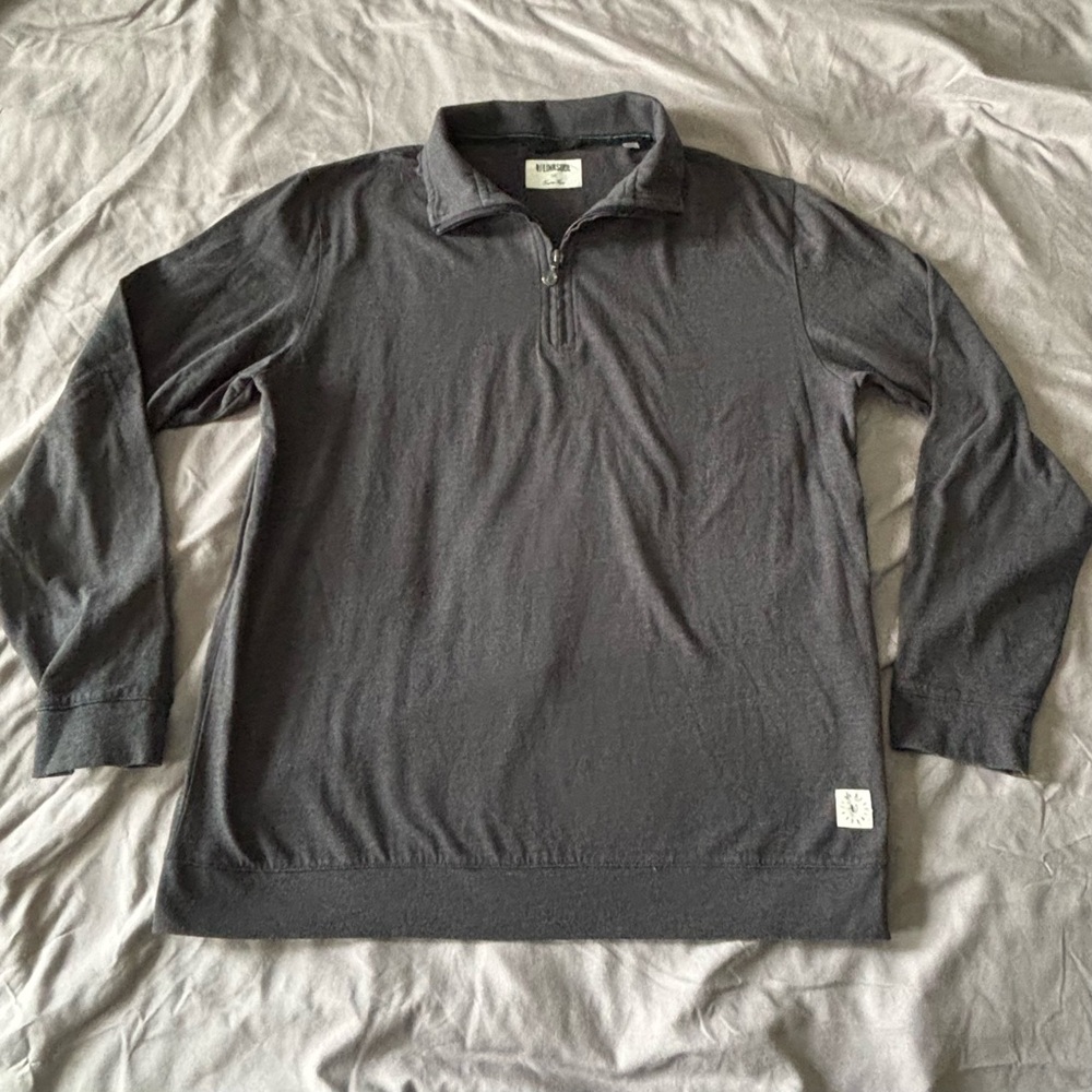 Linksoul Quarter-Zip Pullover Men’s Medium Grey